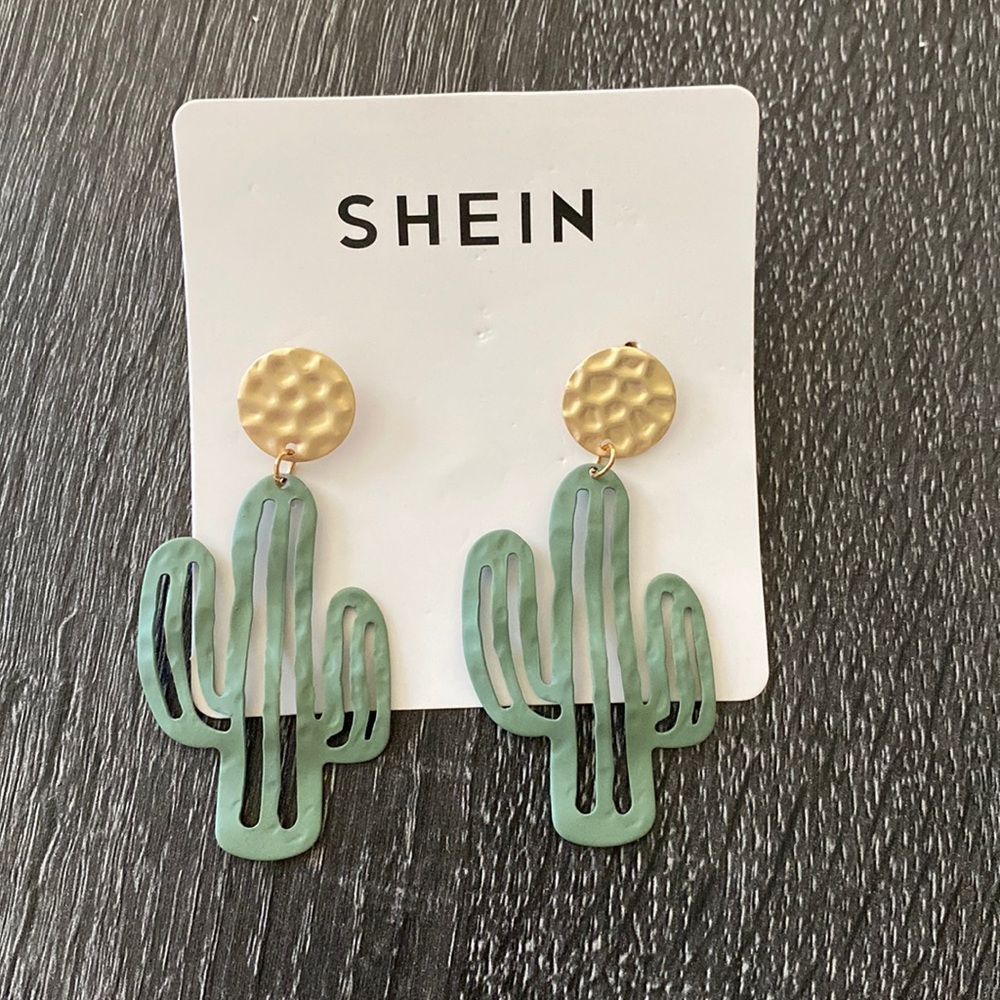 Cactus earrings